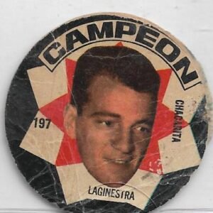 FIGURITA ARGENTINA CAMPEON 1966 LAGINIESTRA N°197 CHACARITA