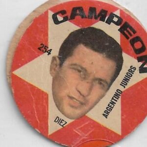FIGURITA ARGENTINA CAMPEON 1966 DIEZ N°254 ARGENTINO JUNIORS
