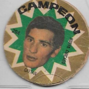 FIGURITA ARGENTINA CAMPEON 1966 GAETAN N°294 NUEVA CHICAGO