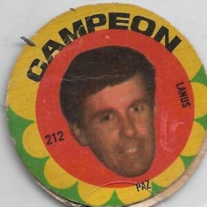 FIGURITA ARGENTINA CAMPEON 1966 PAZ N°212 LANUSFIGURITA ARGENTINA CAMPEON 1966 PAZ N°212 LANUS
