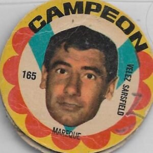 FIGURITA ARGENTINA CAMPEON 1966 MAREQUE N°165 VELEZ SARSFIELD