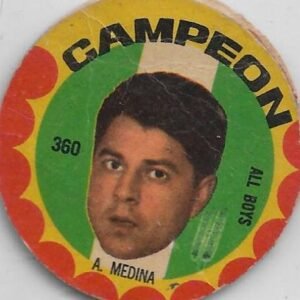 FIGURITA ARGENTINA CAMPEON 1966 A. MEDINA N°360 ALL BOYS