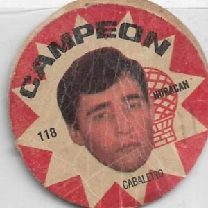FIGURITA ARGENTINA CAMPEON 1966 CABALLERO N°116 HURACAN
