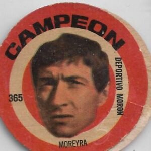 FIGURITA ARGENTINA CAMPEON 1966 MOREYRA N°365 DEPORTIVO MORON