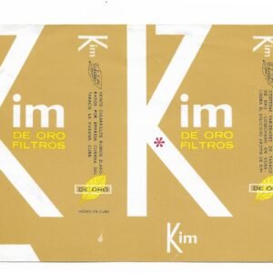MARQUILLA KIM 20 CIGARRILLOS INDUSTRIA CUBANA