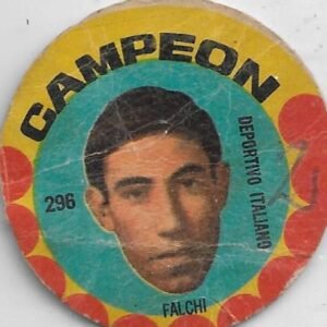 FIGURITA ARGENTINA CAMPEON 1966 FALCHI N°296 DEPORTIVO ITALIANO