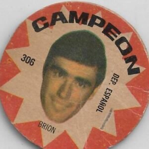 FIGURITA ARGENTINA CAMPEON 1966 BRION N°306 DEP.ESPAÑOL