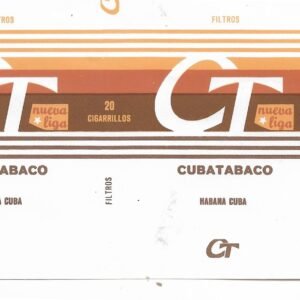 MARQUILLA CUBATABACO 20 CIGARRILLOS INDUSTRIA CUBANA