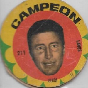 FIGURITA ARGENTINA CAMPEON 1966 GUIDI N°211 LANUS