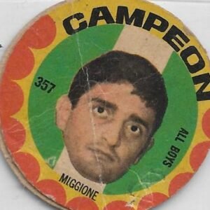 FIGURITA ARGENTINA CAMPEON 1966 MIGGIONE N°357 ALL BOYS