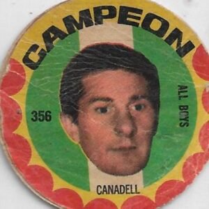 FIGURITA ARGENTINA CAMPEON 1966 CANADELL N°356 ALL BOYS