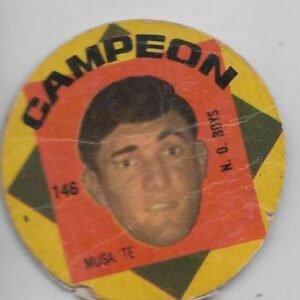 FIGURITA ARGENTINA CAMPEON 1966 MUSANTE N°146 N. O. BOYS