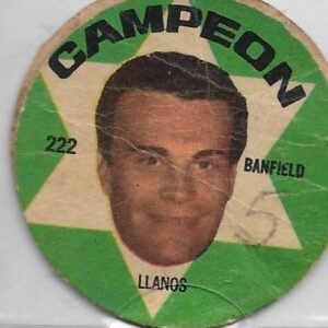 FIGURITA ARGENTINA CAMPEON 1966 LLANOS N°222 BANDFIELD