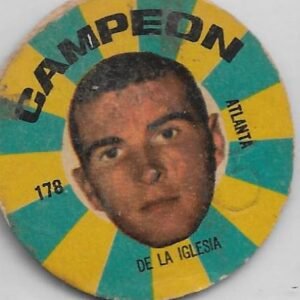 FIGURITA ARGENTINA CAMPEON 1966 DE LA IGLESIA N°178 ATLANTA