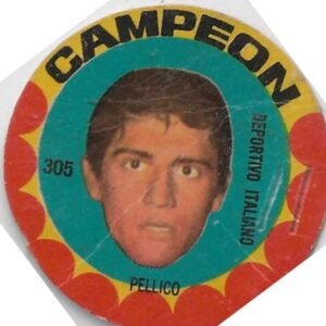 FIGURITA ARGENTINA CAMPEON 1966 PELLICO N°305 DEPORTIVO ITALIANO