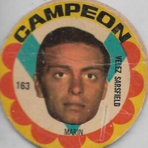 FIGURITA ARGENTINA CAMPEON 1966 MARIN N°163 VELEZ SARSFIELD