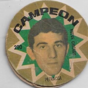 FIGURITA ARGENTINA CAMPEON 1966 PETRACCA N°290 NUEVA CHICAGO