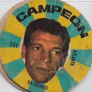 FIGURITA ARGENTINA CAMPEON 1966 RAYMONDO N°181 ATLANTA