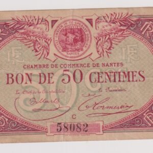 FRANCIA 50 CENTIMOS CHAMBRE DE COMERCE