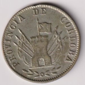 ARGENTINA CORDOBA 1 REAL 1843 EXC+