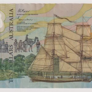 AUSTRALIA 10 DOLARES 1988 POLIMERO VF+