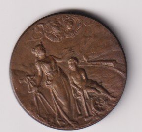 MEDALLA FERROCARRIL JUJUY LA QUIACA 1903