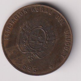 MEDALLA ASOCIACION RURAL DEL URUGUAY 1895