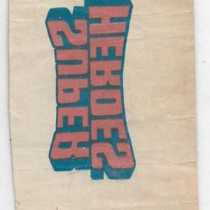ENVOLTORIO FIGUS CHICLE STANI SUPER HEROES