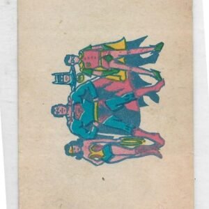 ENVOLTORIO FIGUS CHICLE STANI SUPER HEROES LIGA DE LA JUSTICIA