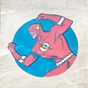 ENVOLTORIO FIGUS CHICLE STANI SUPER HEROES FLASH
