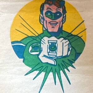 ENVOLTORIO FIGUS CHICLE STANI SUPER HEROES LINTERNA VERDE