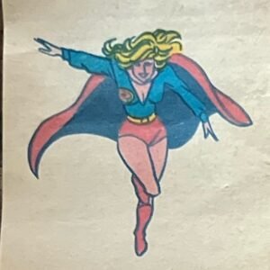 ENVOLTORIO FIGUS CHICLE STANI SUPER HEROES SUPERGIRL