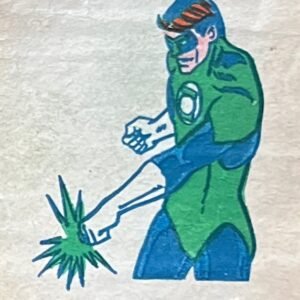 ENVOLTORIO FIGUS CHICLE STANI SUPER HEROES LINTERNA VERDE