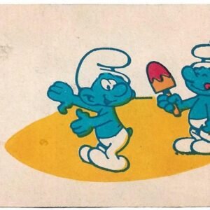 ENVOLTORIO FIGUS CHICLE STANI LOS PITUFOS N°60