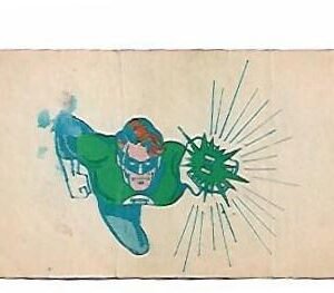 ENVOLTORIO FIGUS CHICLE STANI SUPER HEROES LINTERNA VERDE
