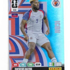 ADRENALYN OFFICIAL TRADING CARDS MUNDIAL 2026 ICON DUCKENS NAZON N°216