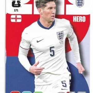 ADRENALYN OFFICIAL TRADING CARDS MUNDIAL 2026 JOHN STONES N°171