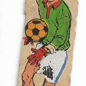 FIGURITAS DEL ALBUM CRACK 1968 ARGENTINA SILUETA N°1 ARQUERO