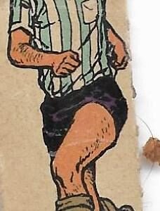 FIGURITAS DEL ALBUM CRACK 1968 ARGENTINA SILUETA N°6 RACING