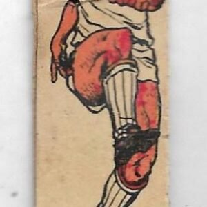 FIGURITAS DEL ALBUM CRACK 1968 ARGENTINA SILUETA TEDESCO N°7 HURACAN