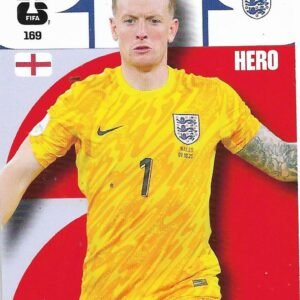 ADRENALYN OFFICIAL TRADING CARDS MUNDIAL 2026 JORDAN PICKFORD N°169