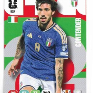 ADRENALYN OFFICIAL TRADING CARDS MUNDIAL 2026 SANDRO TONALI N°527