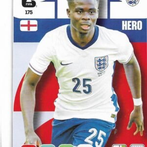 ADRENALYN OFFICIAL TRADING CARDS MUNDIAL 2026 BUKAYO SAKA N°175