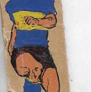 FIGURITAS DEL ALBUM CRACK 1968 ARGENTINA SILUETA N°8 BOCA