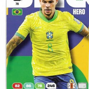ADRENALYN OFFICIAL TRADING CARDS MUNDIAL 2026 BRUNO GUIMARAES N°78
