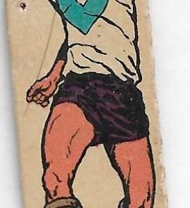 FIGURITAS DEL ALBUM CRACK 1968 ARGENTINA SILUETA N°4 VELEZ SARSFIELD