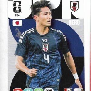 ADRENALYN OFFICIAL TRADING CARDS MUNDIAL 2026 TSUYOSHI WATANABE N°254