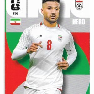 ADRENALYN OFFICIAL TRADING CARDS MUNDIAL 2026 MOHAMMAD MOHEBI N°236