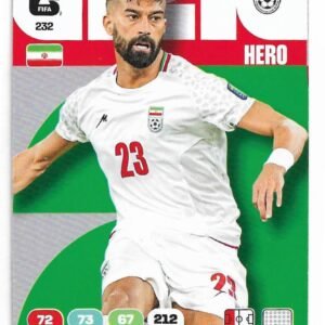 ADRENALYN OFFICIAL TRADING CARDS MUNDIAL 2026 RAMIN REZAEIAN N°232
