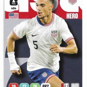 ADRENALYN OFFICIAL TRADING CARDS MUNDIAL 2026 ANTONEE ROBINSON N°484